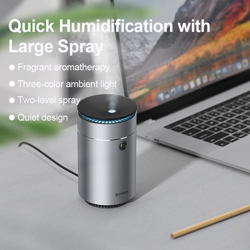 Car Air Humidifier Aroma Diffuser