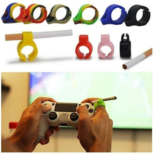 1 Pc Silicone Ring Finger Hand Rack