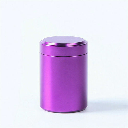 Colorful Aluminum Herb Stash Jar Smell Proof
