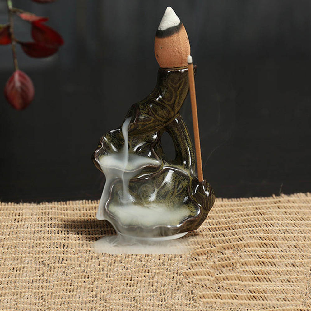 Fountain Buddha Part Waterfall Creative Holder Mini Backflow Teahouse
