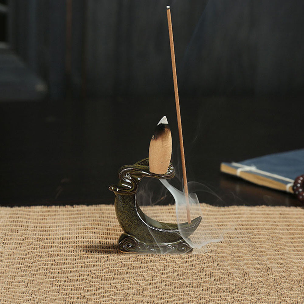 Fountain Buddha Part Waterfall Creative Holder Mini Backflow Teahouse