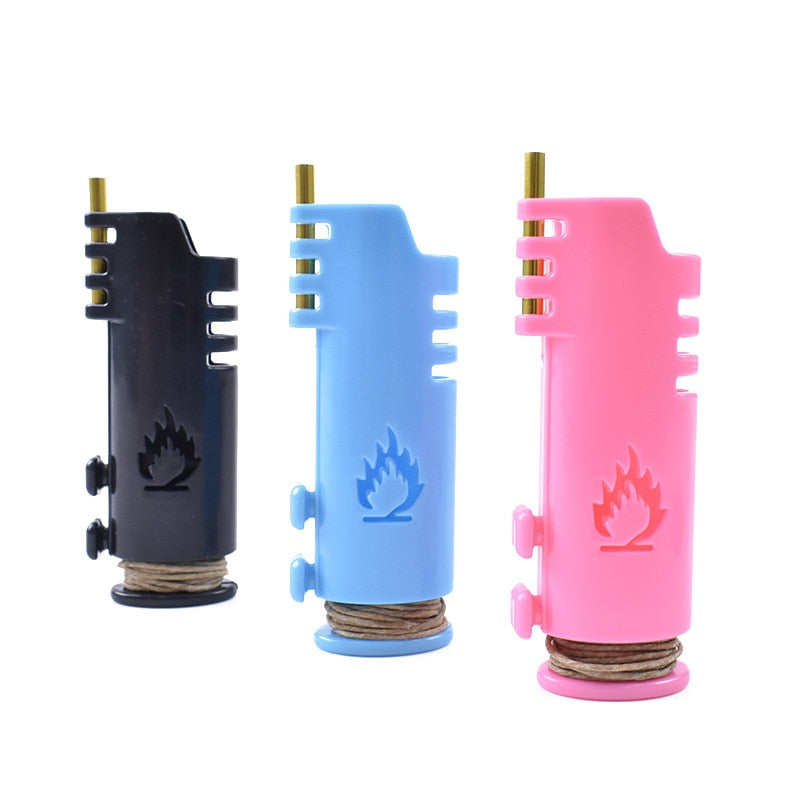 Hemp Wick Lighters Holder