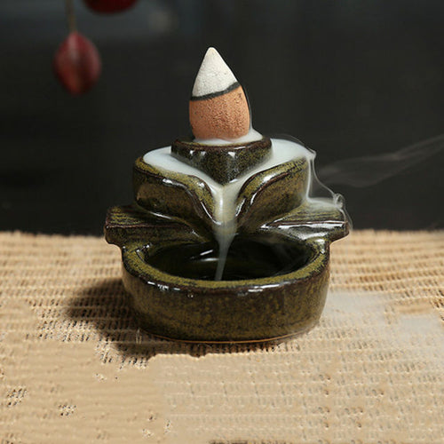Fountain Buddha Part Waterfall Creative Holder Mini Backflow Teahouse