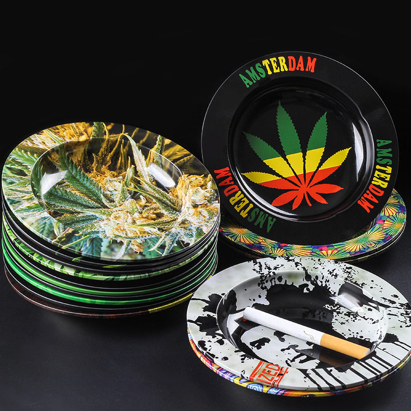Metal Tobacco Herb Ash Tray
