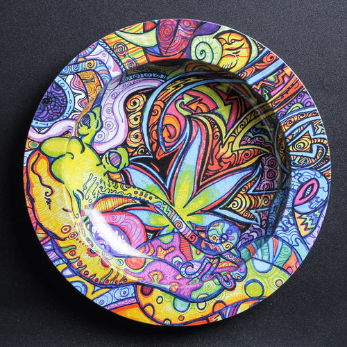 Metal Tobacco Herb Ash Tray