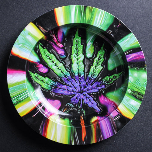 Metal Tobacco Herb Ash Tray