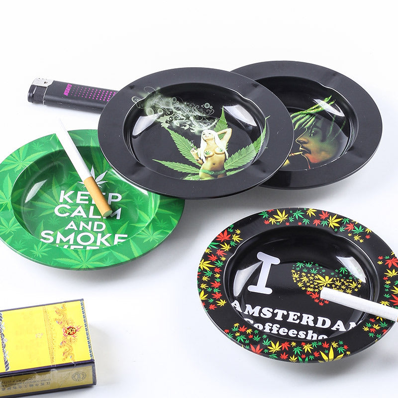 Metal Tobacco Herb Ash Tray