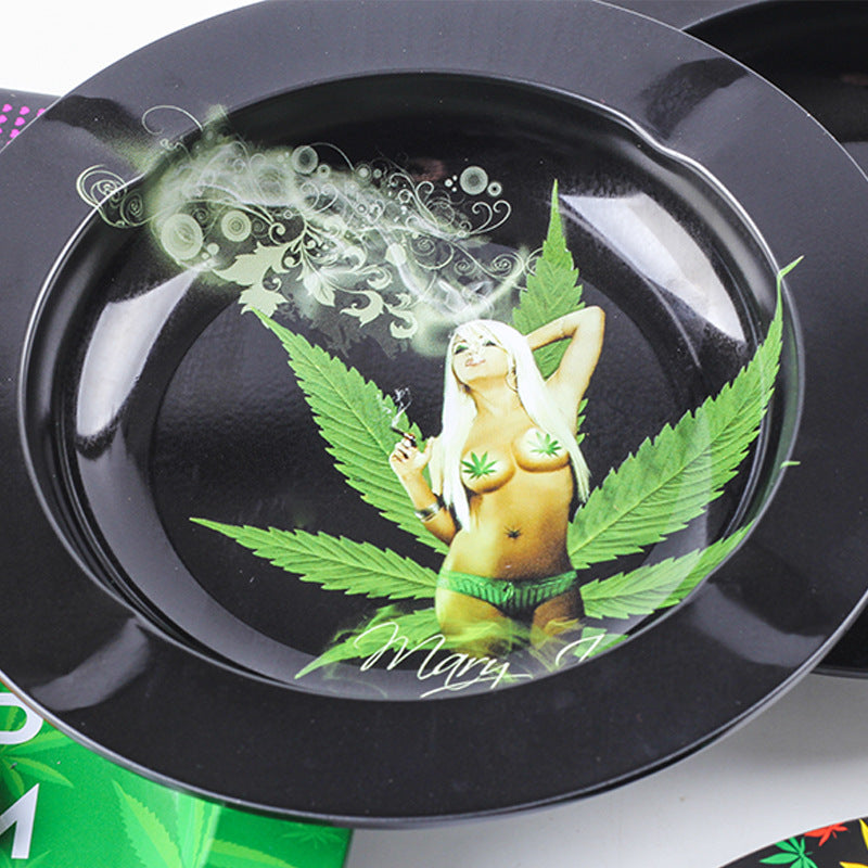 Metal Tobacco Herb Ash Tray