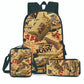 3 PCS Raw Backpack
