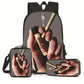 3 PCS Raw Backpack