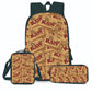 3 PCS Raw Backpack