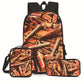 3 PCS Raw Backpack