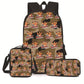 3 PCS Raw Backpack